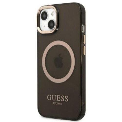 Guess OVITEK HARD ZA IPHONE 13 PRO / 13 6.1 ČRNO ČRN ZA MAGSAFE OVITEK, (21834563) Cene