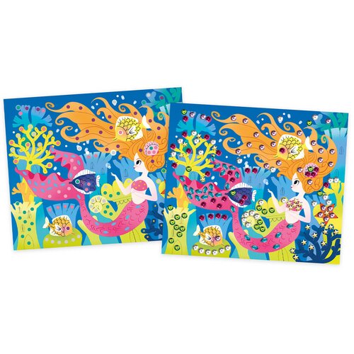 Janod kreativni set za ustvarjanje s kristalčki mermaids Slike