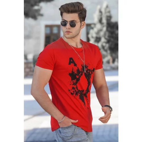 Madmext Red Men's T-Shirt 5061