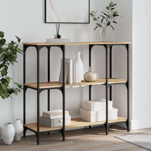  Konzolni stol boja hrasta sonome 102x35x90 cm konstruirano drvo Slike