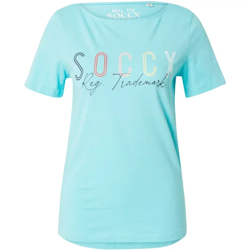 Soccx Majica modra / mešane barve