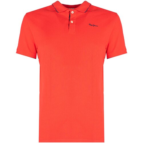 Pepe Jeans Polo majice kratki rokavi - Rdeča Cene
