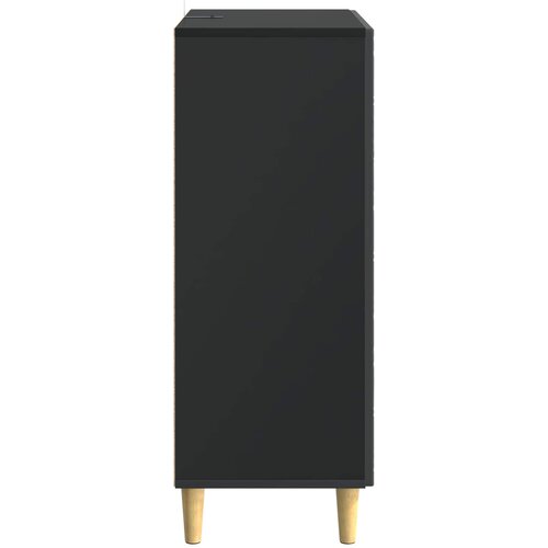  Kreveta Crna 66 x 34,5 x 90 cm Konstruirano drvo Slike