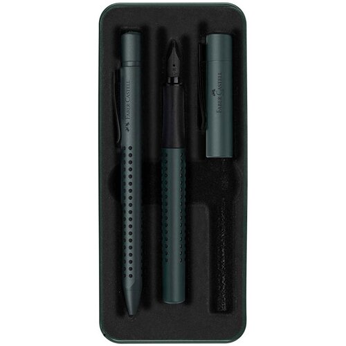  Pisalni set Faber-Castell Grip Limidet Edition BP + FP, 2 kosa, zelen Cene