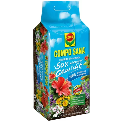 COMPO Substrat za sobne in balkonske rastline Compo Sana (12 kg)
