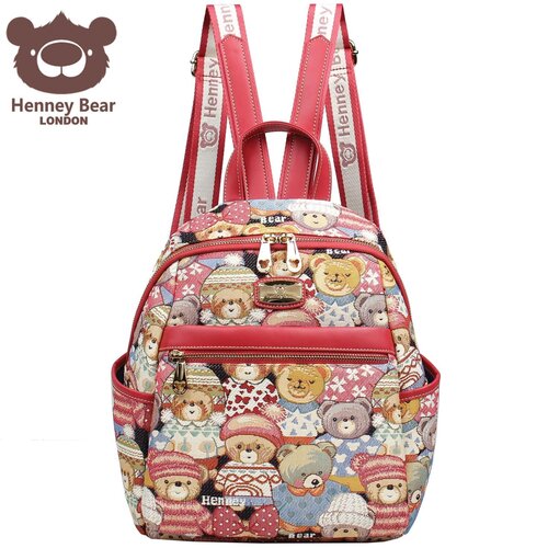 Henny Bear Ranac H-1172 cute bear 25x15x31 Slike