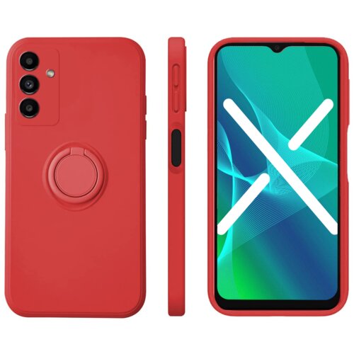  ovitek liquid ring za samsung galaxy A13 lte A135 - rdeč Slike
