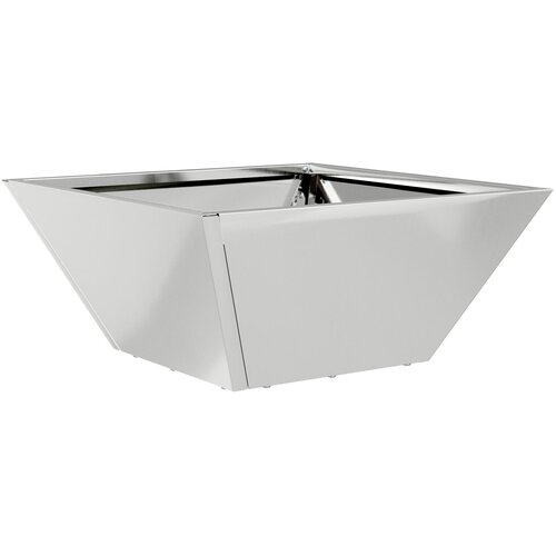 VidaXL Kovinski sadilnik Cinkano jeklo 35 x 35 x 15 cm Sadilniki Slike
