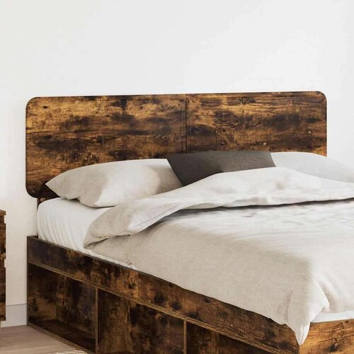  Uzglavlje s uzglavljem Dimljeni hrast 140 cm Konstruirano drvo Cijene