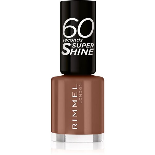 Rimmel London 60 Seconds Super Shine lak za nohte odtenek 705 Wood You 8 ml Slike