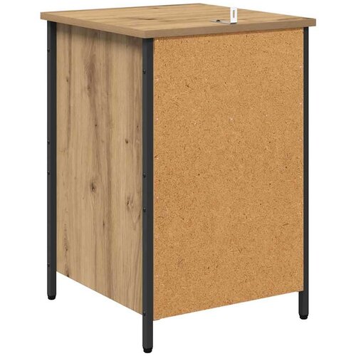  Noćni ormar Umjetnički hrast 40 x 42 x 60 cm Konstruirano drvo Slike
