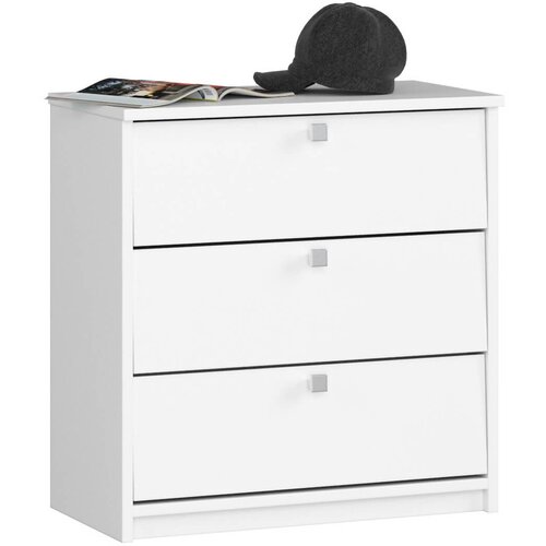 AKORD Omara za čevlje MINI 3 krilna vrata 60 cm - bela, (21713451) Cene
