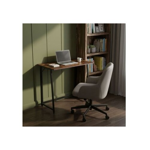 ModernHome Sklopivi radni sto za računar 80 &amp;times; 45 cm &amp;ndash; LOFT Dark Slike