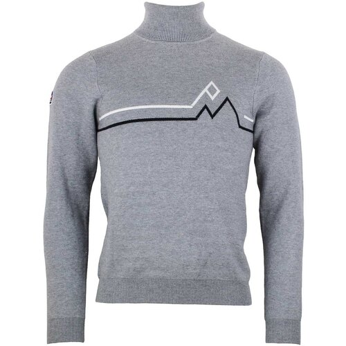Peak Mountain Puloverji Pull homme CAFLAKE Siva Cene