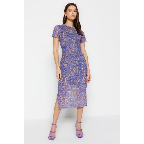 Trendyol Dress - Blue - Bodycon Slike