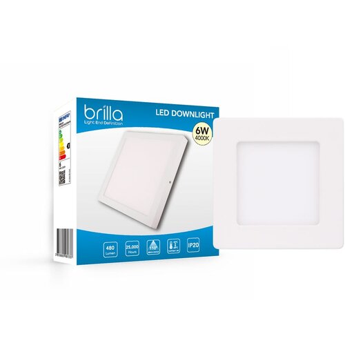 BRILLA LED SLIM NADGRADNI PANEL KVADRATNI 6W Cene