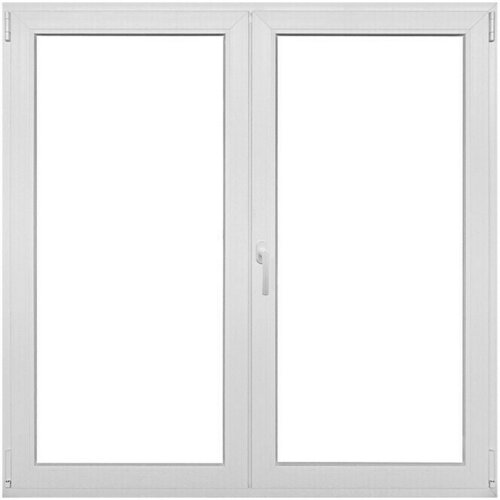 PVC prozor bez kvake, 6 komora, 3 stakla (Š x V: 120 x 120 cm, DIN desno, Bijele boje) Cijene
