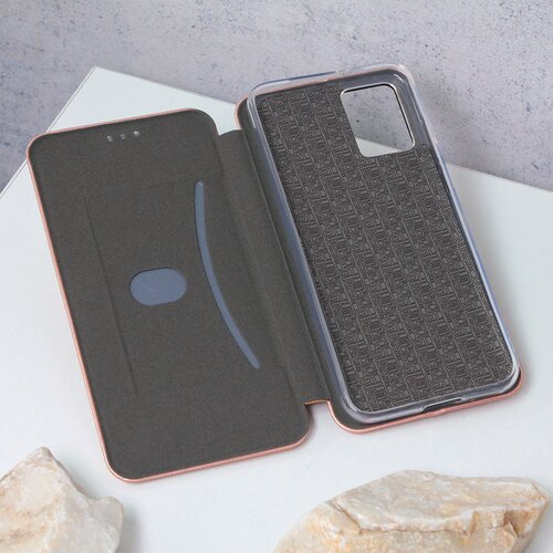 Teracell Maska za Motorola Edge 30 Neo na preklop Flip Premium roze zlatna Cene