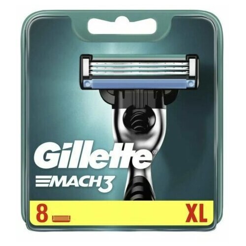 Gillette mach 3 dopuna za brijač 8 komada Slike