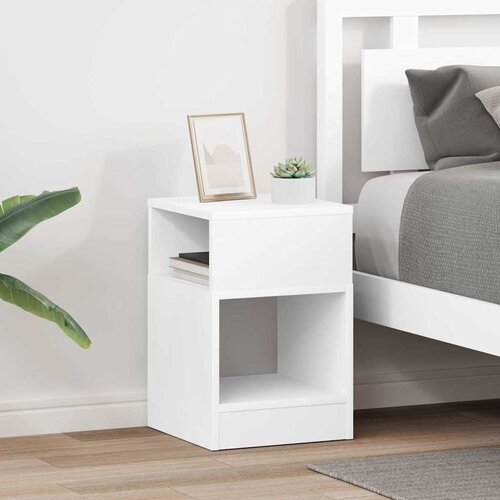  Konačna Stolić 2 pcs Bijelo 30,5 x 30 x 45 cm Konstruirano drvo Cene