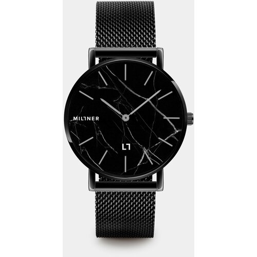 MILLNER Women's watch with black stainless steel belt Cene