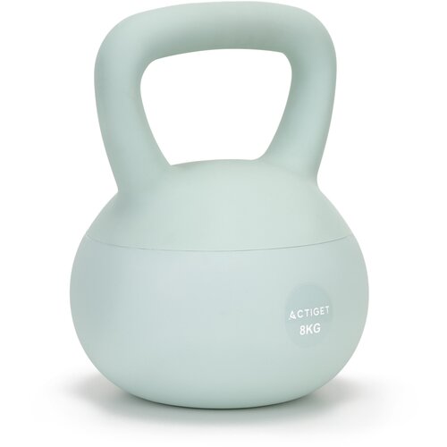springos Mehki Kettlebell, utež za vadbo 8 kg, žoga za trening, fitnes, turkizna, (5000136401) Cene