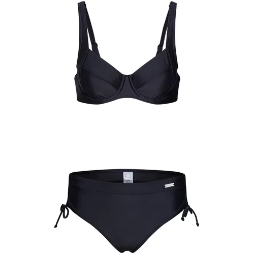 Lascana Bikini 'Wire-Bikini Set' črna