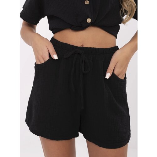 Italy Moda Shorts-MO-SN-9717.95-black Cene