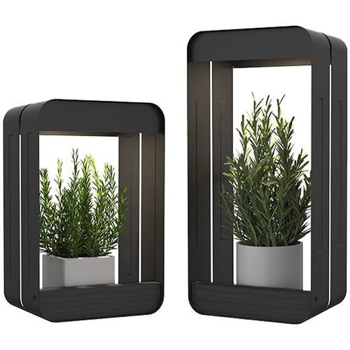 Garden Pleasure Jeklena stojala za cvetlične lonce v kompletu 2 ks (višina 34,5 cm) Aria – Cene
