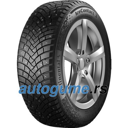 Continental IceContact 3 ( 215/45 R17 91T XL, stavljenji spike-ovi, sa rebrom felne DOT2021 ) zimska auto guma Cene