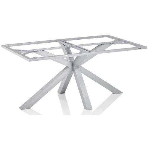 Vrtne mize Okvir za mizo KETTLER X-LEG 160×95 cm &ndash; srebrn Cene