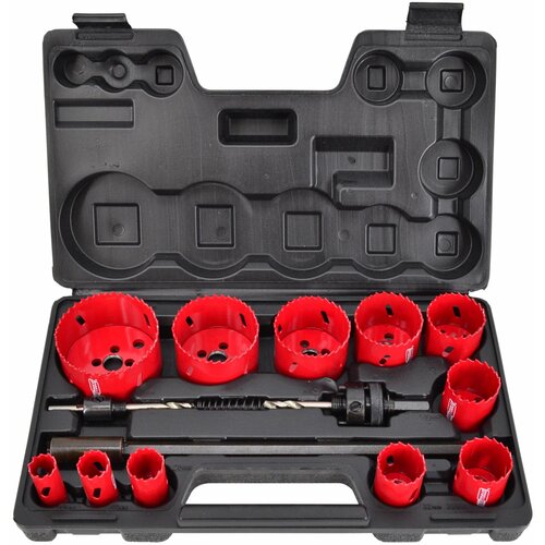 Awtools nabor bimetalnih holec 15 elementov 19-76 mm, (21108331) Slike