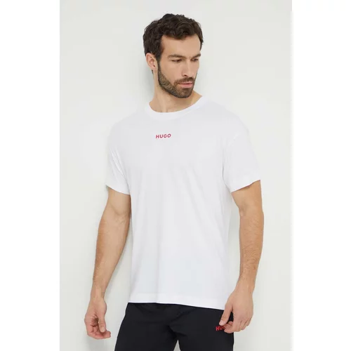 Hugo Homewear majica kratkih rukava boja: bijela, s tiskom