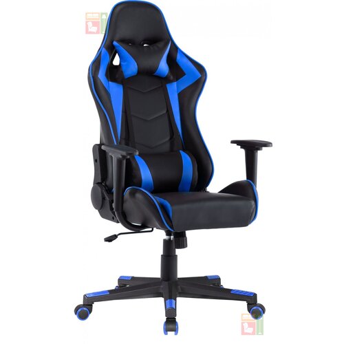 Fola gaming stolica stripe crna+plava Slike
