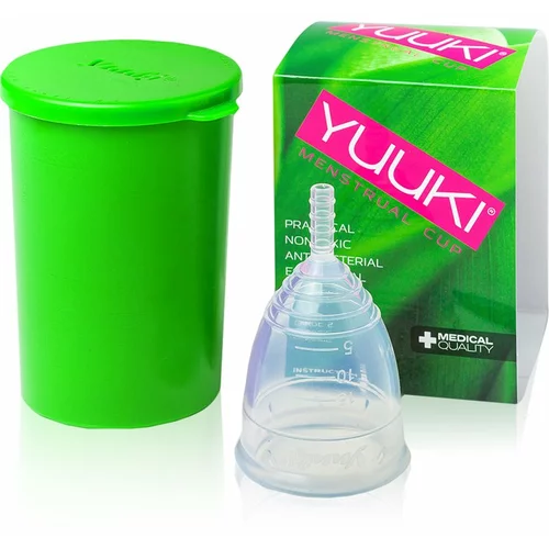 Yuuki Soft 1 + cup Menstrualna čašica veličina small (⌀ 41 mm, 14 ml) 1 kom