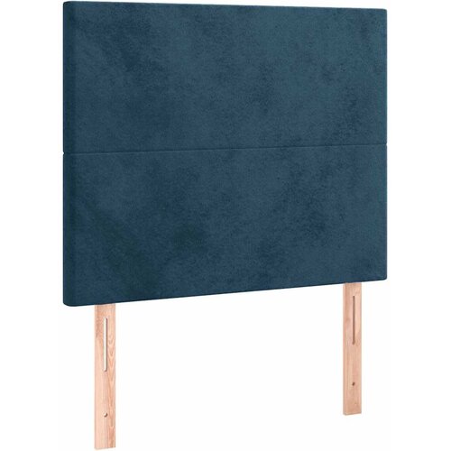  LED uzglavlje tamnoplavo 90x5x118/128 cm bar&amp;scaron;unasto Slike