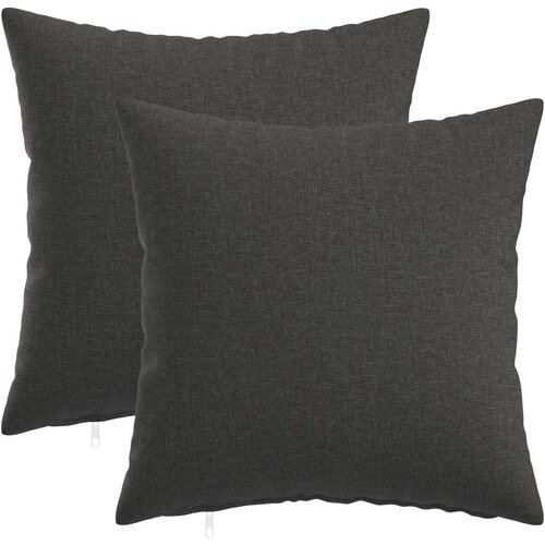  Presvlaka za jastuk 2 pcs HEERLEN Tamnosiva 40 x 40 cm Cijene