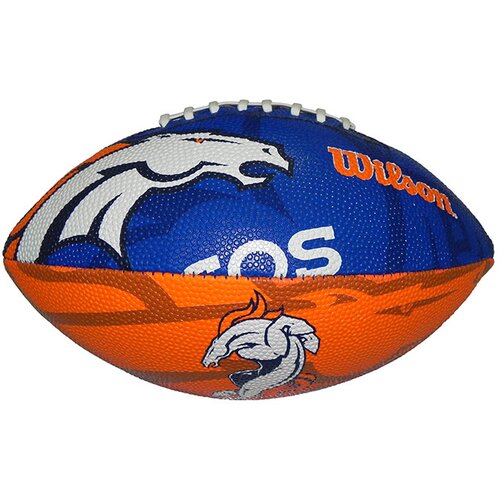 Wilson Denver Broncos Team Logo Junior lopta za američki nogomet Slike