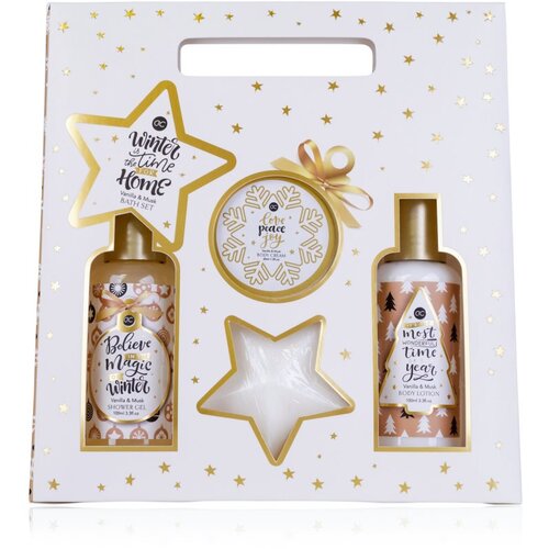 Accentra Winter Magic poklon set Vanilla &amp;amp; Musk (za tijelo) Slike