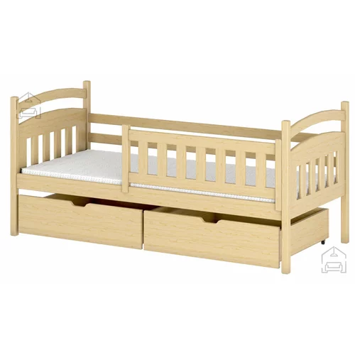 Lano Otroška postelja Terry - 80x200 cm - Bor