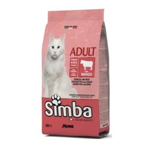 Simba (monge) simba Adult - granule 26/11- hrana za odrasle mačke govedina 20kg Cene