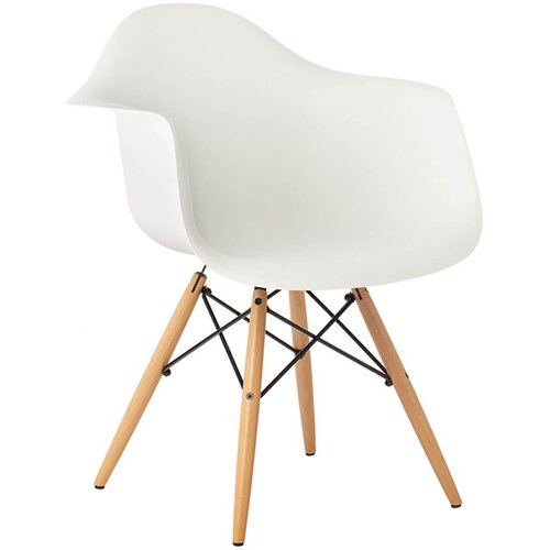 EM FURNITURE dječji naslonjač white Slike