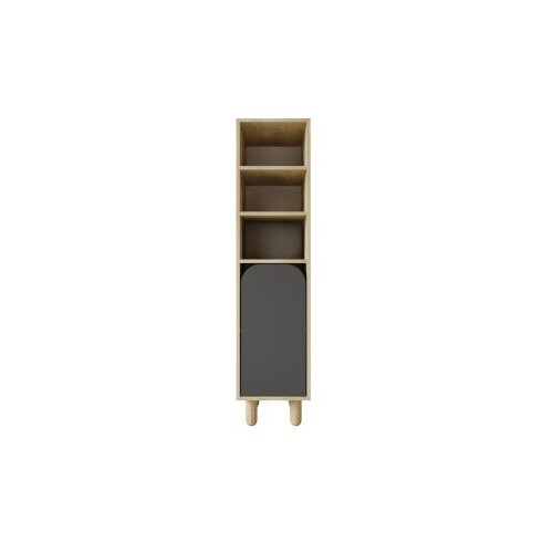 Hanah home vi&amp;scaron;enamenska samostojeća polica parma 1 sapphire hrast anthracite Slike