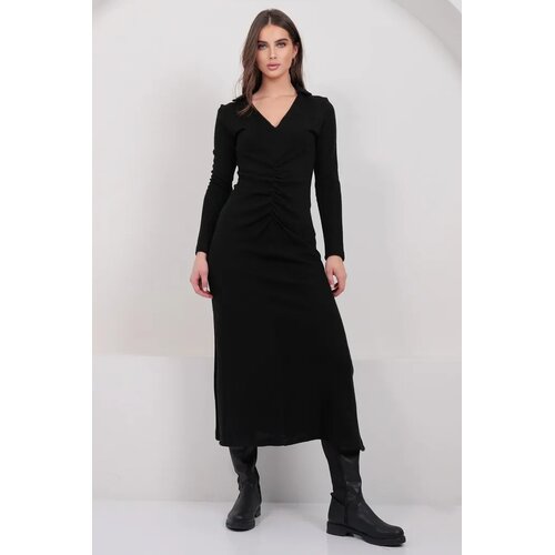 Trend Alacati Stili ženska haljina Alc-X14976, crna Slike