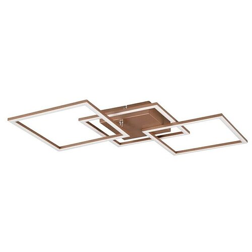 Trio Leuchten LED stropna svjetiljka Trail (31 W, D x Š x V: 35 x 74 x 7 cm, Smeđa, Topla bijela) Cijene