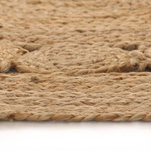 Maison Chic Preproga, Rug pletena iz jute 210 cm okrogla, (22121585) Cene