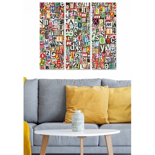 Wallity Set slika MDF82118452, 3 dijela Cene