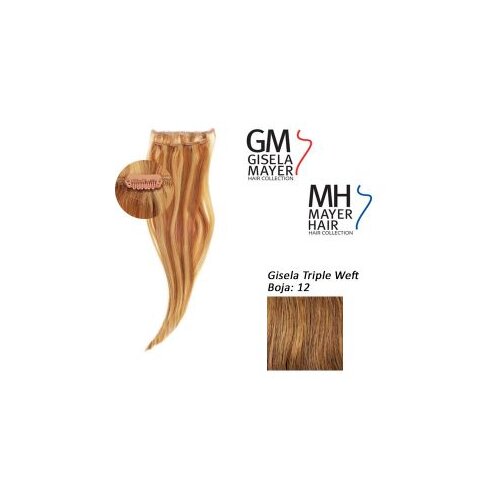 Umetak za kosu Gisela Mayer Triple Weft 2 kom 60 cm – 12 Cijene