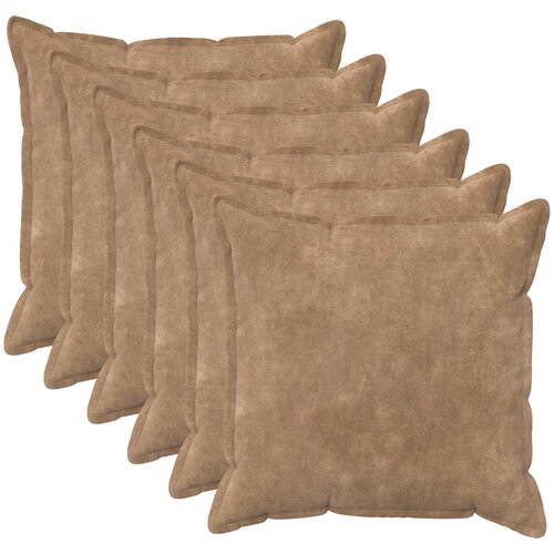  Presvlaka za jastuk 6 pcs HOUTEN Sivosmeđa 65 x 65 cm Cene