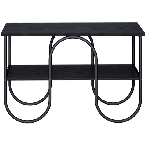  TV stalak 80 x 40 x 50 cm Crni hrast Konstruirano drvo Slike